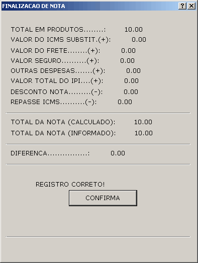 Finalização de Nota2