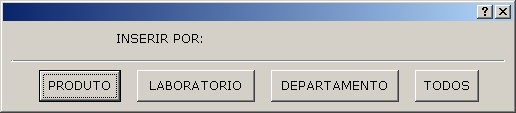 Geracao de etiquerta - Inserir Produtos 1
